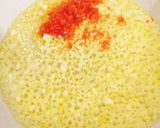 Hình bước làm 3 của món Nui chiên bơ tỏi cay