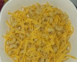 A picture of step 5 of Baked macaroni and cheese.