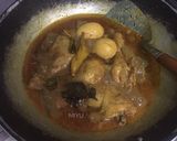 Foto langkah ke 3 dari resep Rendang Ayam dan Telur.