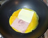 Foto del paso 4 de la receta: Omelette con queso y jamón 🌟💥