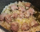Foto del paso 3 de la receta Ternera guisada con champiñones y zanahorias