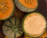 Une image de l'étape 4 de Jus de melon cantaloup charentais.
