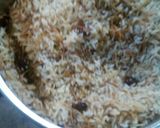 Foto del paso 2 de la receta: Arroz árabe con puré de manzana y pavita