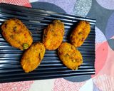 A picture of step 8 of Vegetable cutlets.