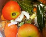 A picture of step 1 of Carrot-Tomato soup - Healthy Tricolor recipe.