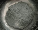 Foto langkah ke 1 dari resep Charcoal Wijen Sourdough Bread.