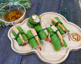 Hình bước làm 5 của món Cuốn Diếp Tôm Thịt