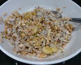 Hình bước làm 1 của món Chả giò trái cây