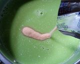 Foto langkah ke 2 dari resep Puding Lumut Pandan Lapis Cokelat.