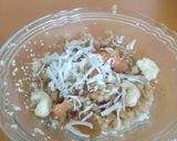 A picture of step 2 of Fada Lapsi,Broken wheat Halwa.