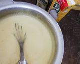 A picture of step 3 of Khubani ka meetha.