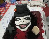Foto del paso 14 de la receta: Tarta fondant terrorífica