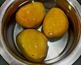 A picture of step 1 of Alphonso mango faluda.
