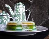 Pudding Lapis Susu #kamismanis langkah memasak 6 foto