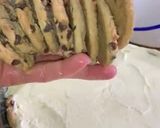 Foto del paso 5 de la receta: Pastel De Nieve de Vainilla con Galletas Chispas de Chocolate