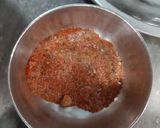 A picture of step 1 of Masala Laccha Paratha.