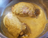 Foto del paso 8 de la receta: Contramuslos de pollo rellenos de dátiles y jamón serrano