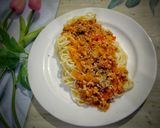 Foto langkah ke 6 dari resep Spaghetti Bolognaise (dg saus instan).