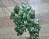 A picture of step 3 of Chaana Chaat.