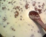 A picture of step 3 of my breakfast pork sausage gravy.