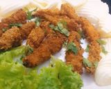 A picture of step 2 of Crispy chicken strips.