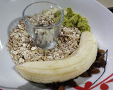 Foto del paso 2 de la receta: Galletas Avena Plátano & Papaya con Sésamo Negro Pistacho Canela