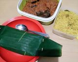 Foto langkah ke 2 dari resep Bali daging ala nasi bungkus.