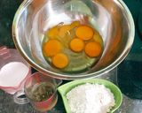 Foto langkah ke 3 dari resep Ogura 🍫Choco Pandan🍃.