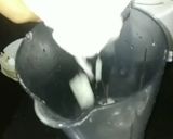 A picture of step 1 of Dry fruit lassi.
