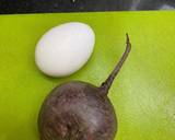 Beetroot pickled Devilled Eggs recipe step 1 photo