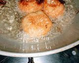 A picture of step 2 of Sarapuli a sweet dish of Odisha.