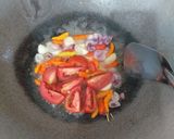 Foto langkah ke 2 dari resep Terong pindang balado.