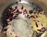 A picture of step 1 of #Hw#मार्च#my1strecipe #mixchillawithpeanutbutterandflaxseeds.