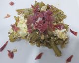 Foto del paso 3 de la receta: Revuelto de tagarnina en pimentón, con tiritas de jamón