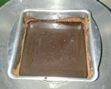 A picture of step 7 of Oreo layer cake 🍰.