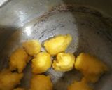 A picture of step 3 of Dahi bhalle.