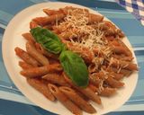 Foto del passaggio 2 della ricetta Pasta di farro al sugo di pomodoro