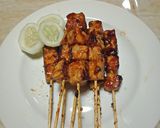 Foto langkah ke 5 dari resep Sate Tempe pedas.