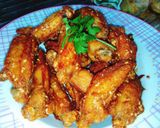 รูปขั้นตอนการทำที่ 4 ของ ปีกไก่ทอดไว้เก็บแช่ฟรีซ