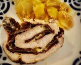 Foto del paso 5 de la receta: Lomo de cerdo relleno de cecina de León y queso La Peral