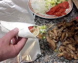 Foto del paso 10 de la receta: Shawarma de pollo estilo hindú (durum kebab)