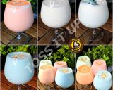 A picture of step 2 of Colourful Thandai Lassi.