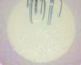 A picture of step 2 of Flaky and fudgy brownies made with oil.