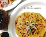 A picture of step 6 of Aloo Paratha.