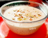 साबुदाणा खीर (sabudana kheer recipe in marathi) रेसिपी स्टेप 4 फोटो 