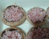 Foto del paso 2 de la receta: Champiñon relleno de beicon y queso