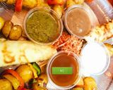 A picture of step 3 of Potato Satay.