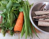 Foto langkah ke 1 dari resep Tumis tongkol buncis.