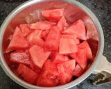 A picture of step 2 of 🌞🏝️Watermelon 🍉 Cooler🌞🏝️ With Basil Seeds.
