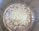 A picture of step 6 of Vegetarian enchiladas with coriander lime rice.